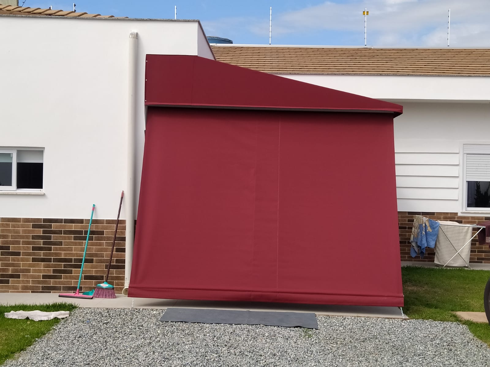 Foto de toldo instalado pela Paraná Toldos
