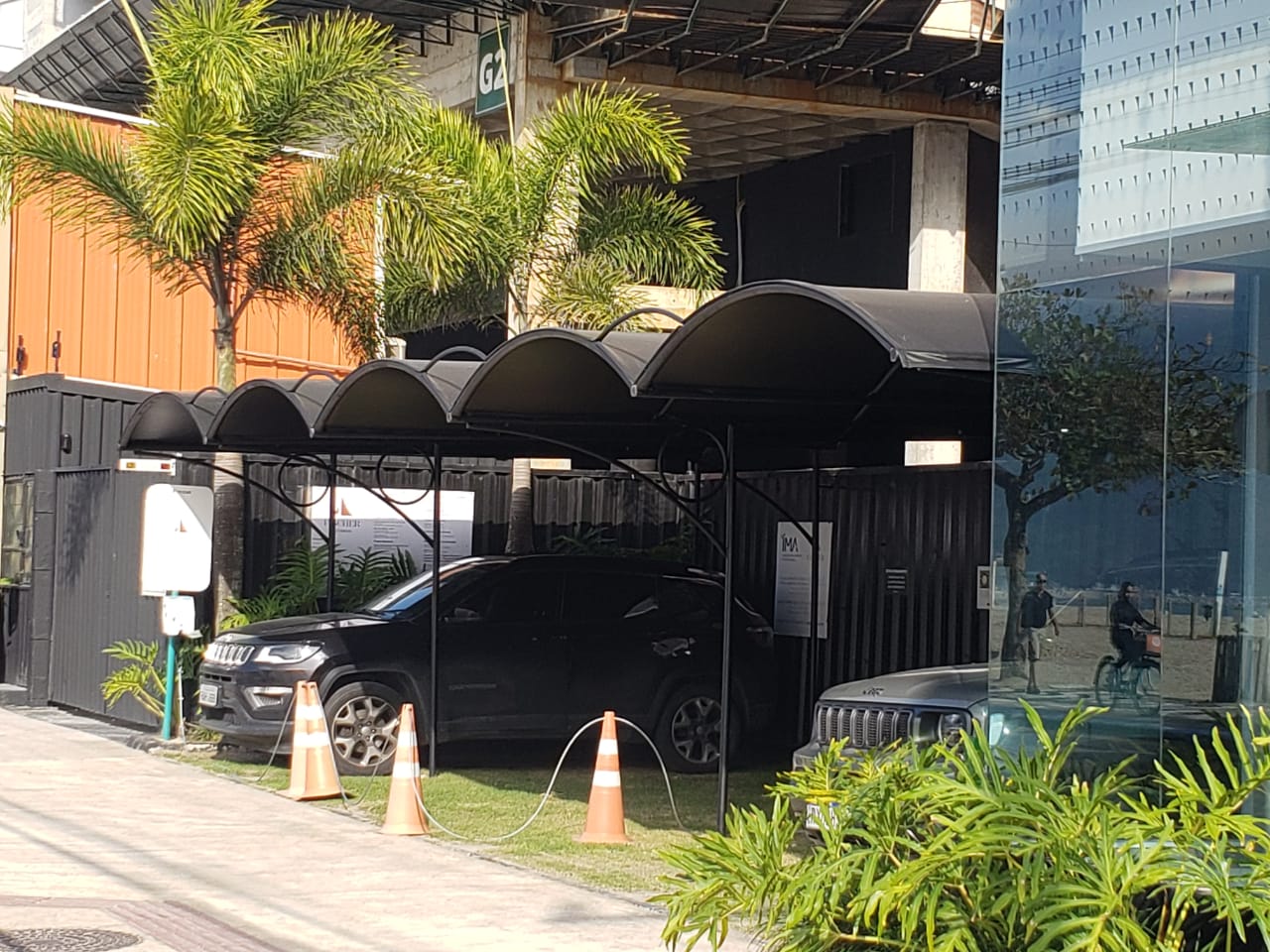 Foto de toldo instalado pela Paraná Toldos