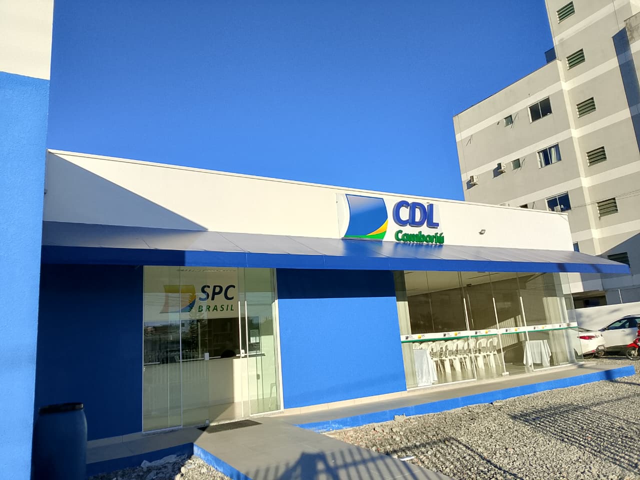 Foto de toldo instalado pela Paraná Toldos