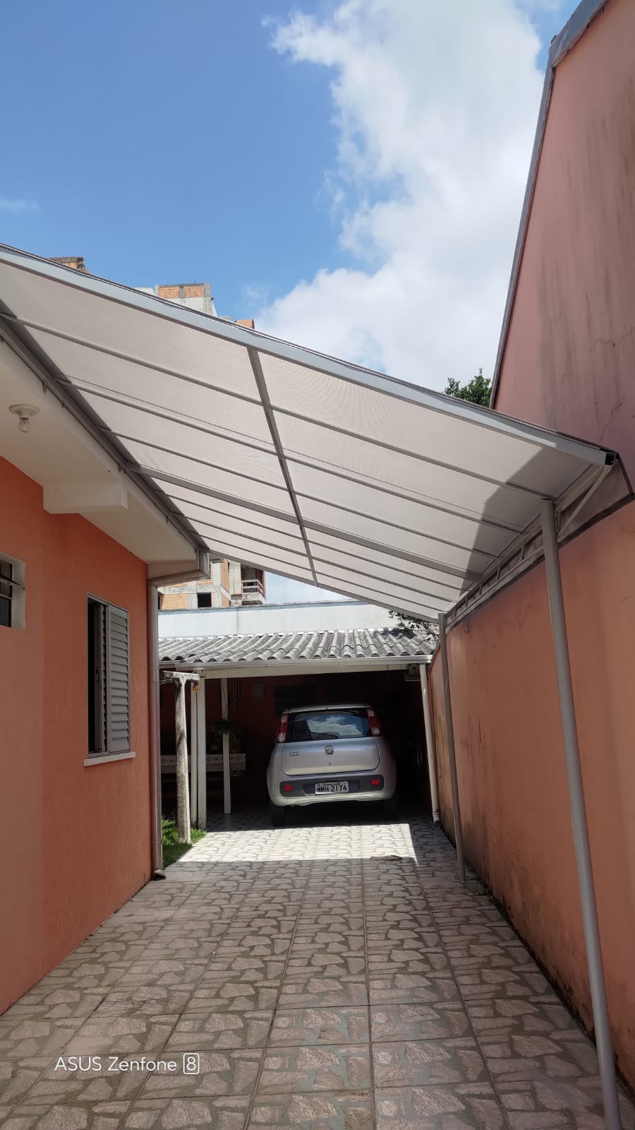 Foto de toldo instalado pela Paraná Toldos